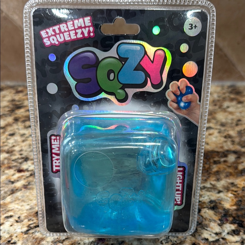 Sunny Days Light-Up Extreme Squeezy Toy - Blue (Compare to Needoh niceberg)